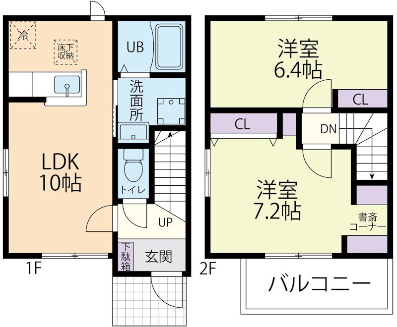 森の泉の間取り