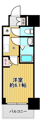 ファステート大正駅前トロフィの間取り