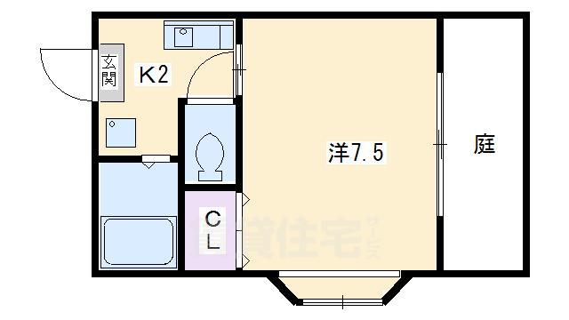 レイクヴィラ北山の間取り