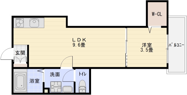 F+style藤井寺・林6丁目の間取り