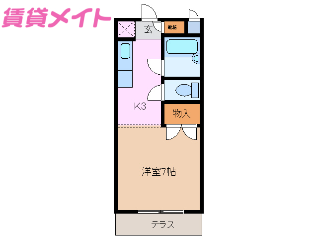 ルミエール塩浜の間取り