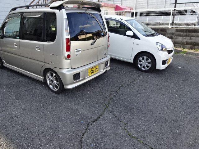 【ハイツタイヨウの駐車場】