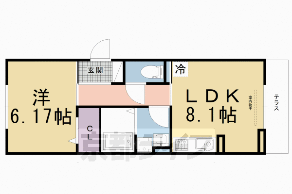 ウッドステージ桜　壱号館の間取り