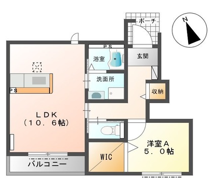 アンプルールの間取り