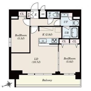 S-RESIDENCE四日市安島aloggioの間取り