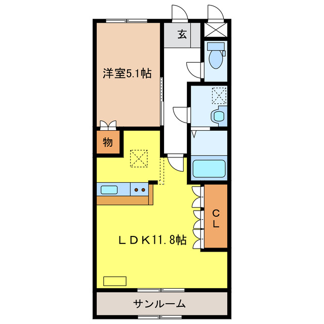 グランコートの間取り