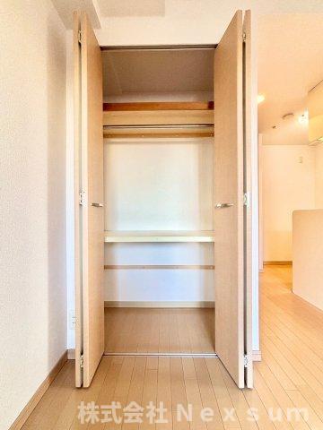 収納　収納スペース豊富です