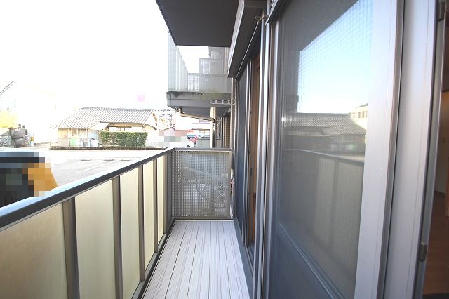バルコニー　バルコニー付きです