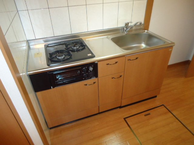 キッチン　キッチンでお料理をお楽しみください