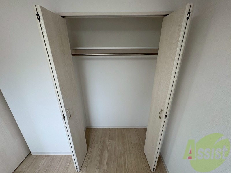 収納　収納もバッチリあるのでお部屋が片付きますよ！