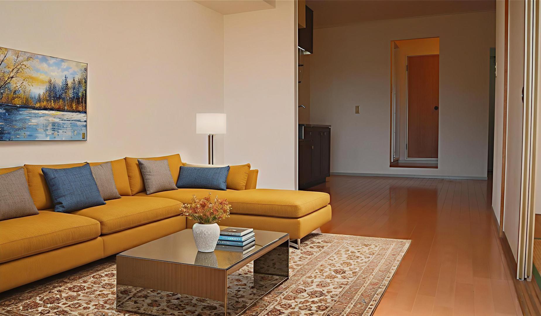 居室・リビング　※家具家電はイメージです。設備ではありません。