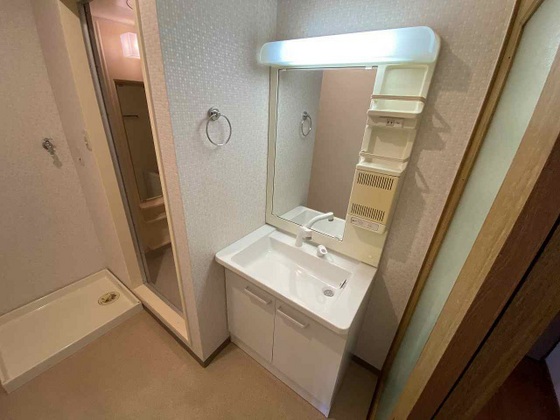 洗面設備　※他号室の写真