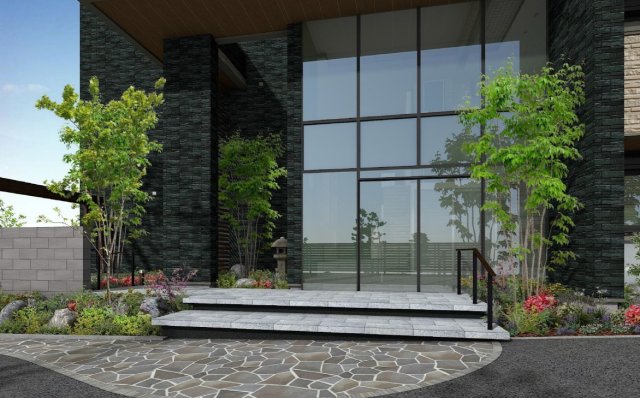 エントランス　印刷のため実物とは多少異なる場合がございます