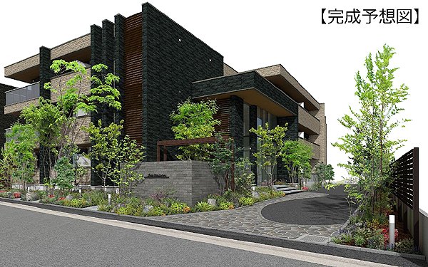 建物外観　印刷のため実物とは多少異なる場合がございます