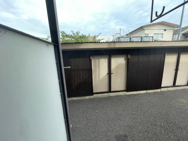 眺望　東向きです。