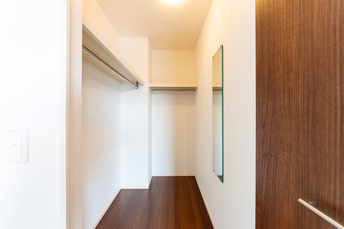 収納　収納のためのスペースです