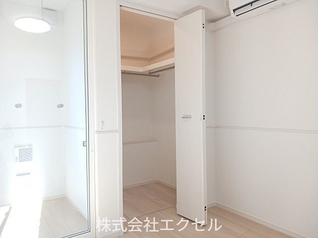 収納　ウォークインクローゼットです。