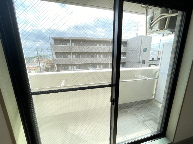 眺望　南向きです。