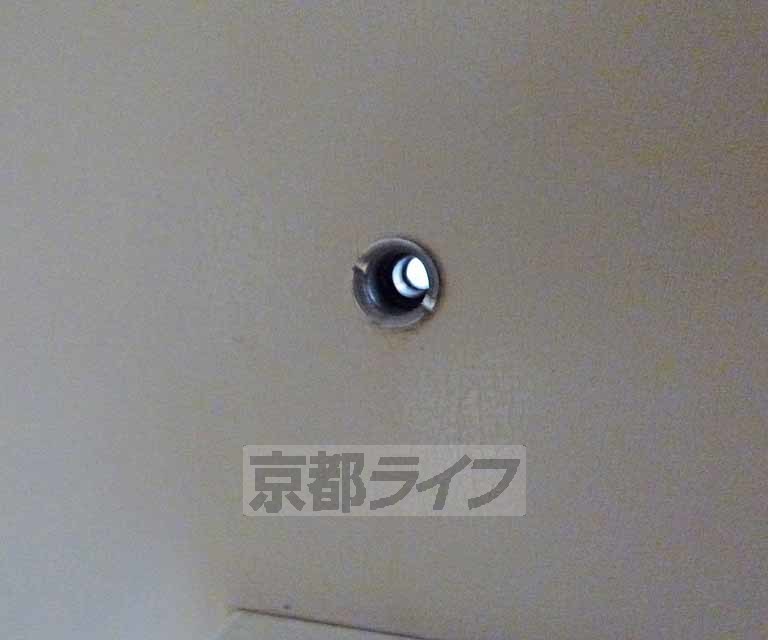 セキュリティ　来客確認ができます。