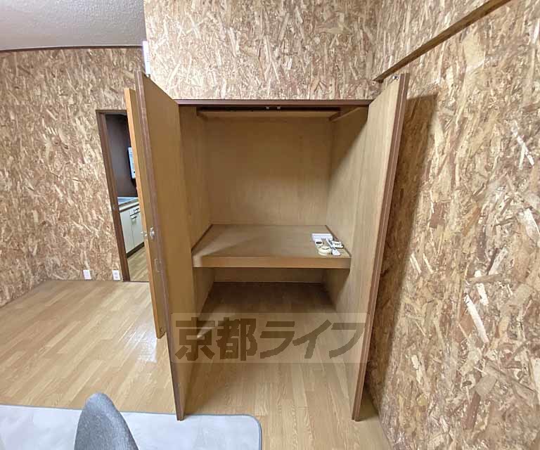 収納　奥行き収納です。