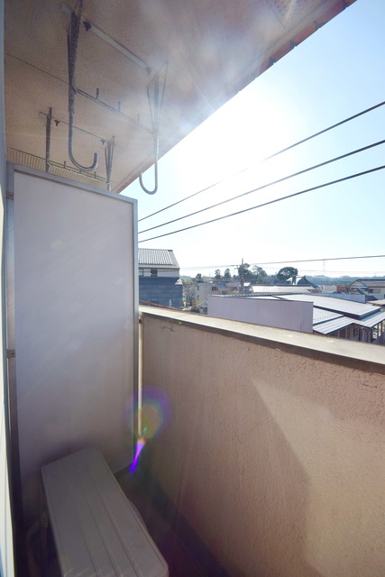 バルコニー　～洗濯物干そうっ～
