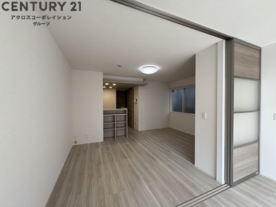 居室・リビング　12.4帖の広々としたLDK。