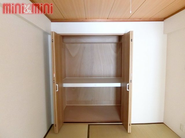 収納　奥行があり、たくさん収納できます
