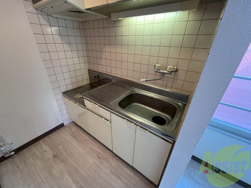 キッチン　キッチンはスペースも広々していて使いやすそうですよ！