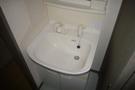洗面設備　他号室のお写真です