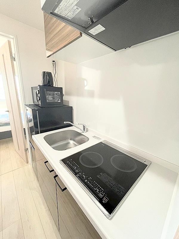 キッチン　2口IHクッキングヒーター