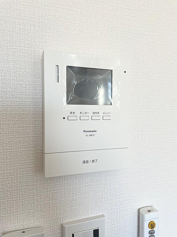 セキュリティ　室内インターホン(モニター付き)