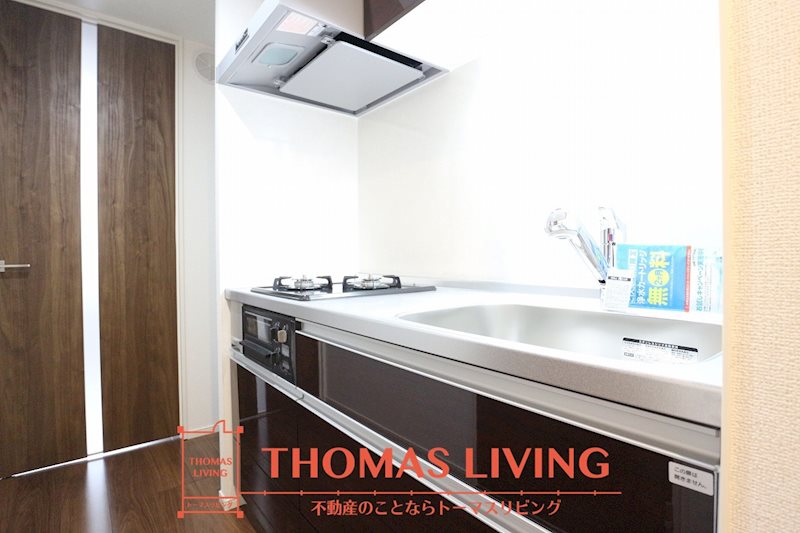 キッチン　2口コンロ・グリル付