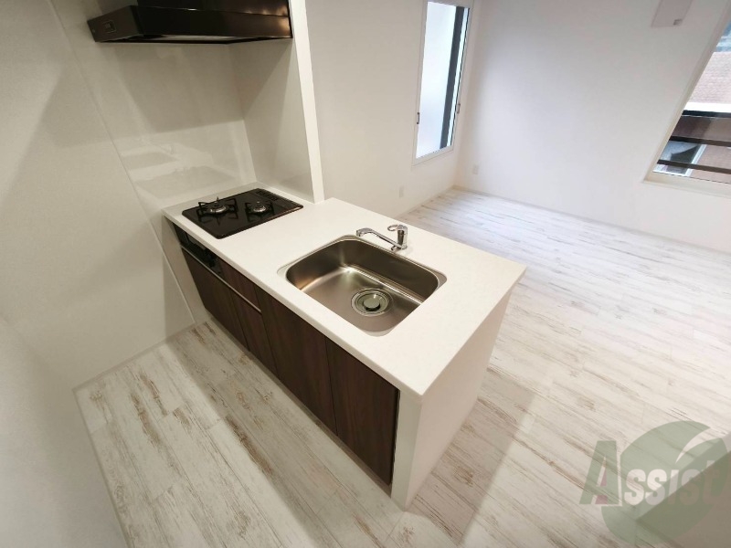 キッチン　システムキッチンなので、すぐお料理に使えます！