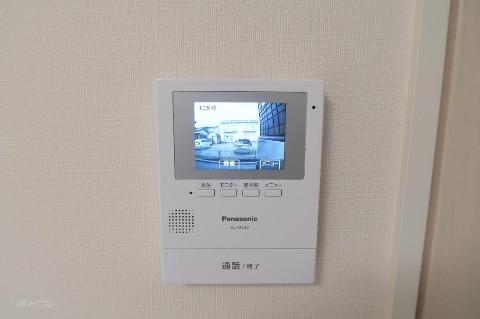 セキュリティ　カメラ付インターホン（イメージ）