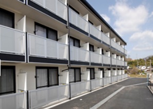 バルコニー　写真は別号室のものです。