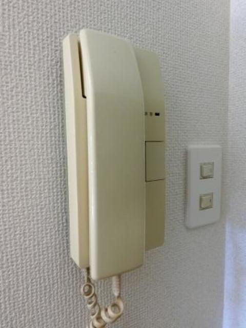 セキュリティ　☆受話器型インターホン付き☆