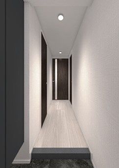 玄関　他部屋　完成カラーイメージ