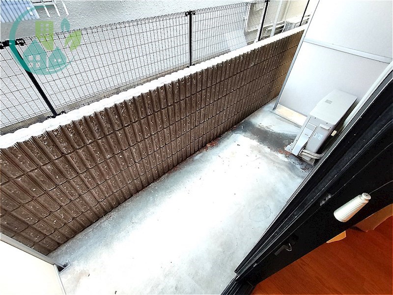 バルコニー　レオパレス友井（家具・家電付、仲介手数料不要）