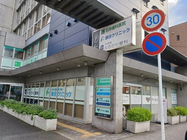 病院　医療モール（病院）まで750m