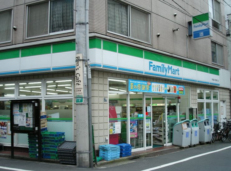 コンビニ　ファミリーマート亀沢一丁目店（コンビニ）まで250m