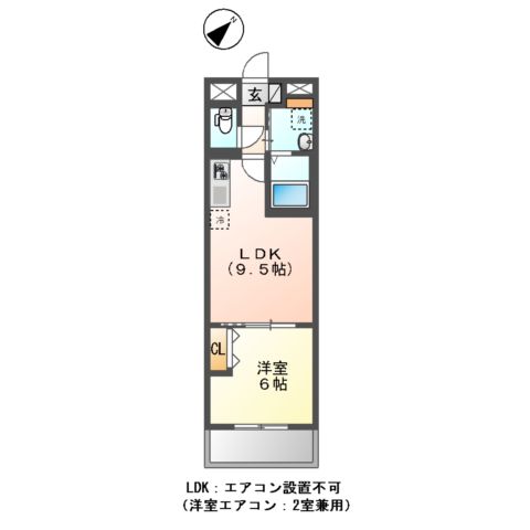 ルイーネの間取り写真