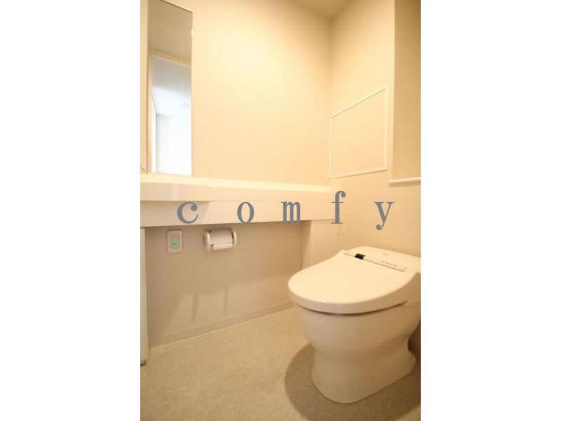 トイレ　洗面台付きのトイレ