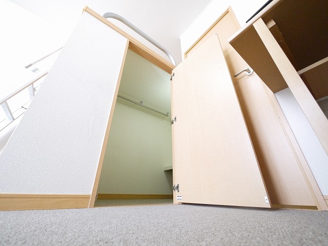 収納　収納があります