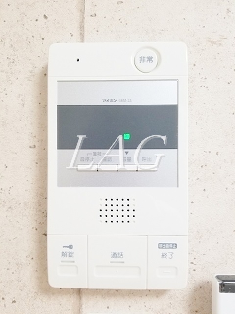 その他設備　モニター付きインターホンです。