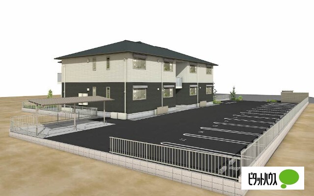 建物外観　完成パース