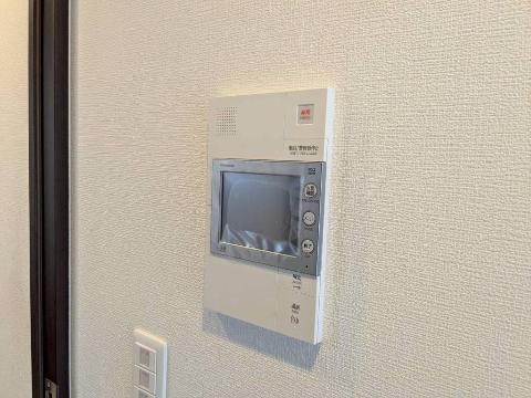 セキュリティ　カメラ付インターホン（イメージ）