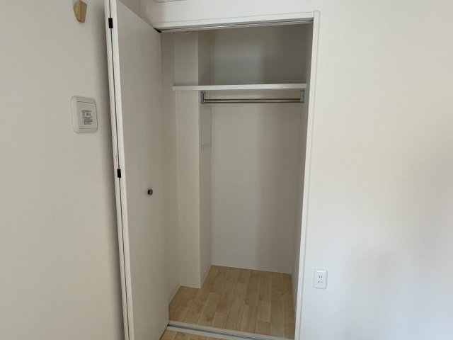 収納　たっぷりとした収納スペースです