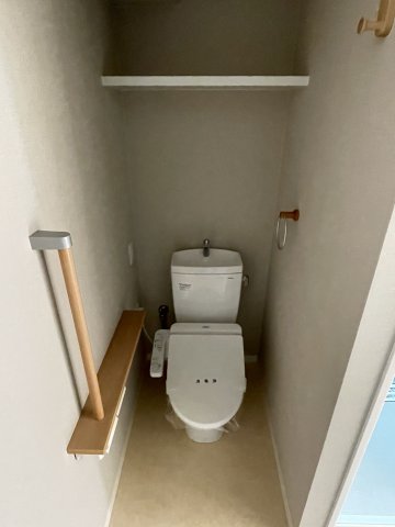 トイレ　ゆったりとした空間のトイレです