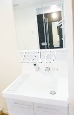洗面設備　洗面台です。