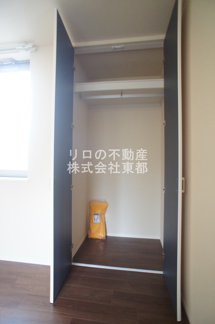 収納　奥行のある収納付です！増えがちな荷物をスッキリ収納できます！